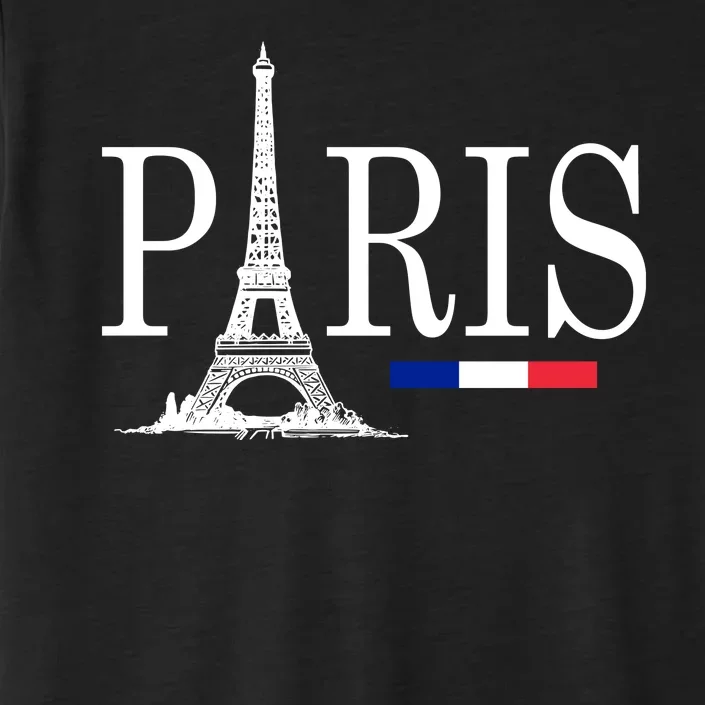 Paris Eiffel Tower Logo ChromaSoft Performance T-Shirt