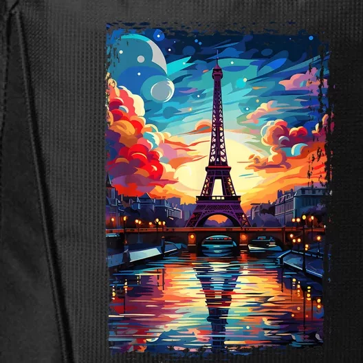 Paris Eiffel Tower I Love Paris Souvenir France City Backpack