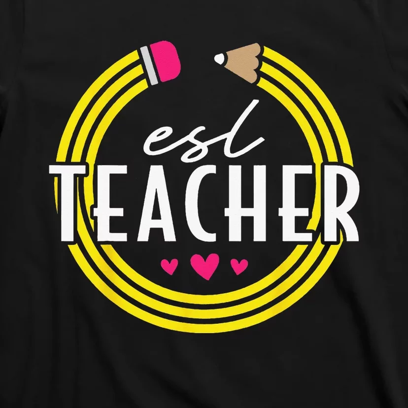 Proud ESL Teacher English as a Second Language T-Shirt