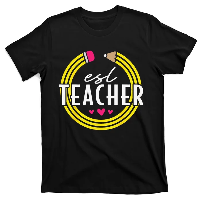 Proud ESL Teacher English as a Second Language T-Shirt