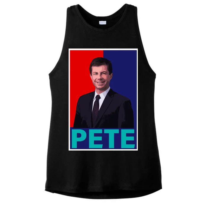 Pete Buttigieg Ladies Tri-Blend Wicking Tank