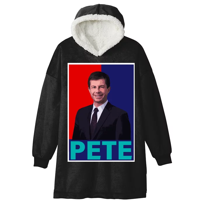 Pete Buttigieg Hooded Wearable Blanket