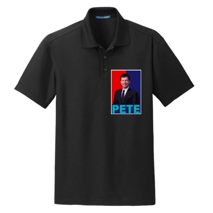 Pete Buttigieg Dry Zone Grid Performance Polo