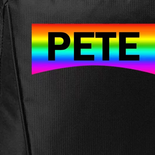 Pete Buttigieg LGBT Rainbow City Backpack