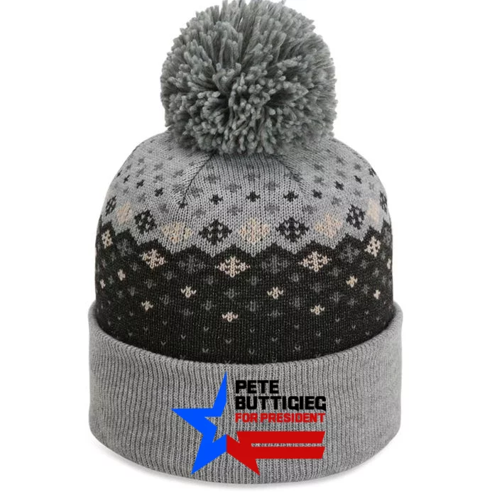 Pete Buttigieg Presidential Star The Baniff Cuffed Pom Beanie