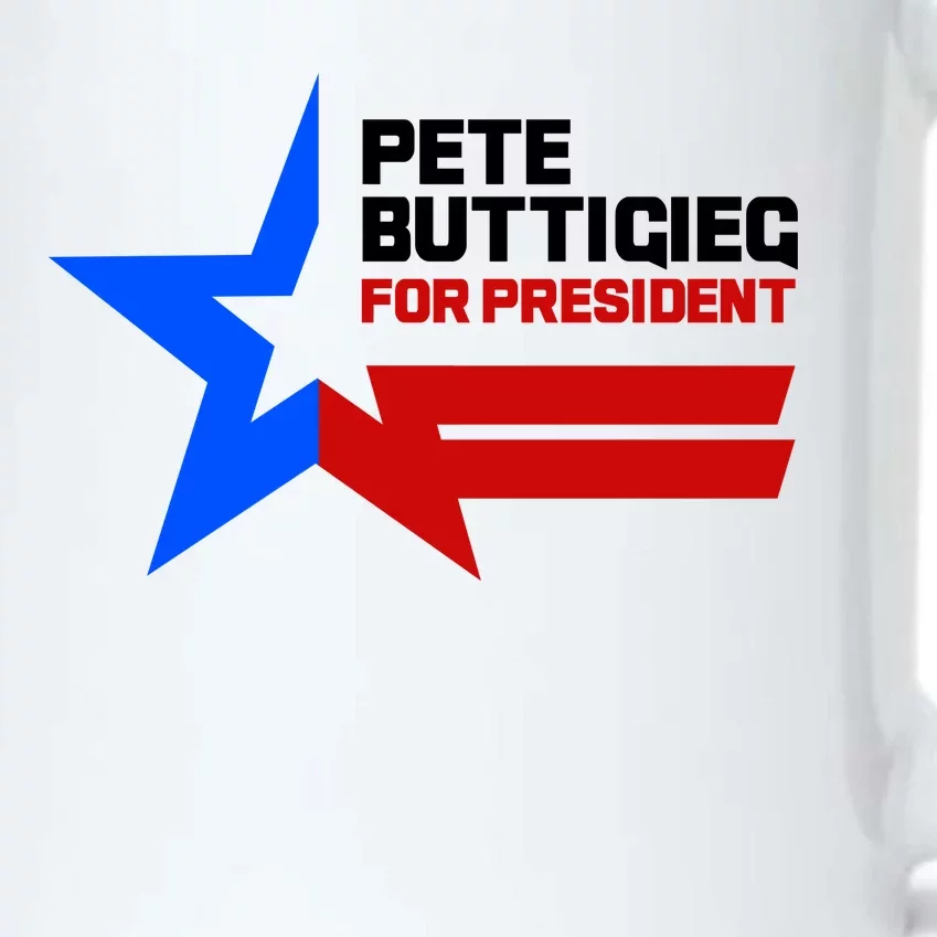 Pete Buttigieg Presidential Star Black Color Changing Mug