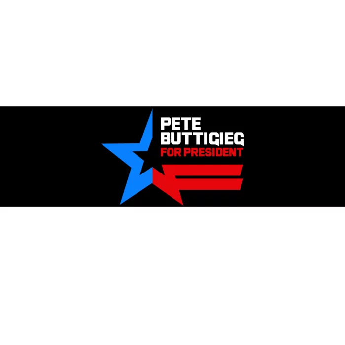 Pete Buttigieg Presidential Star Bumper Sticker