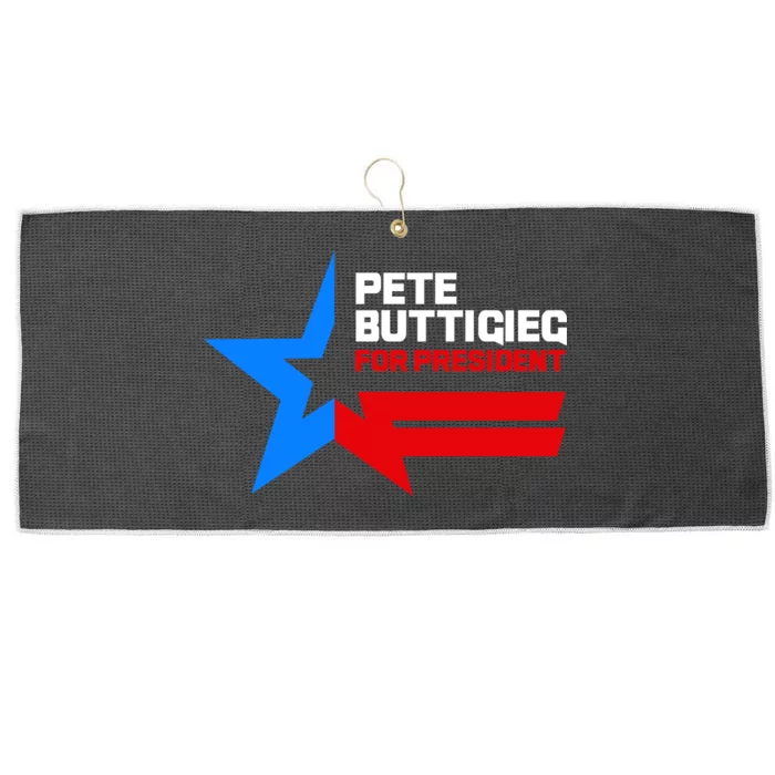 Pete Buttigieg Presidential Star Large Microfiber Waffle Golf Towel