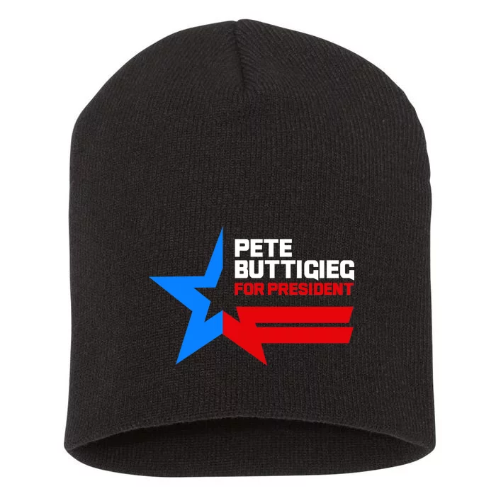 Pete Buttigieg Presidential Star Short Acrylic Beanie