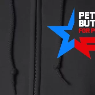 Pete Buttigieg Presidential Star Full Zip Hoodie