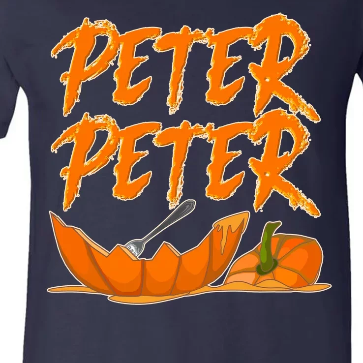 Peter Peter Pumpkin Eater V-Neck T-Shirt