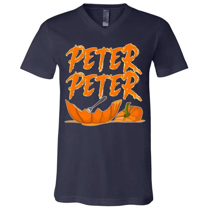 Peter Peter Pumpkin Eater V-Neck T-Shirt