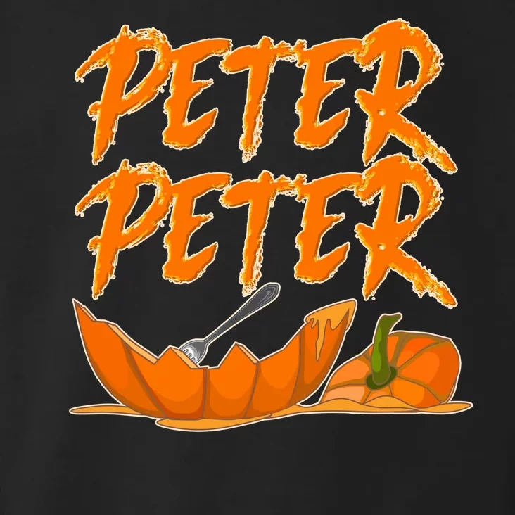 Peter Peter Pumpkin Eater- Pumpkin Face Toddler Hoodie