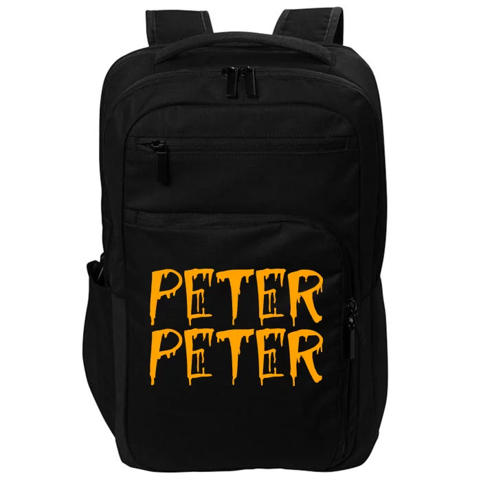 Peter Peter Pumpkin Eater Couples Halloween Costume Impact Tech Backpack