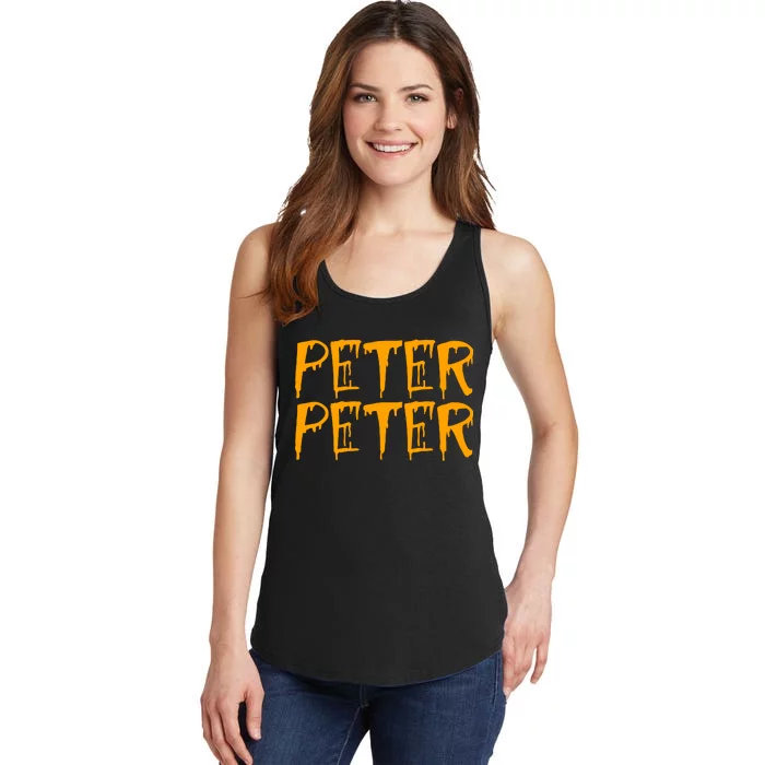 Peter Peter Pumpkin Eater Couples Halloween Costume Ladies Essential Tank