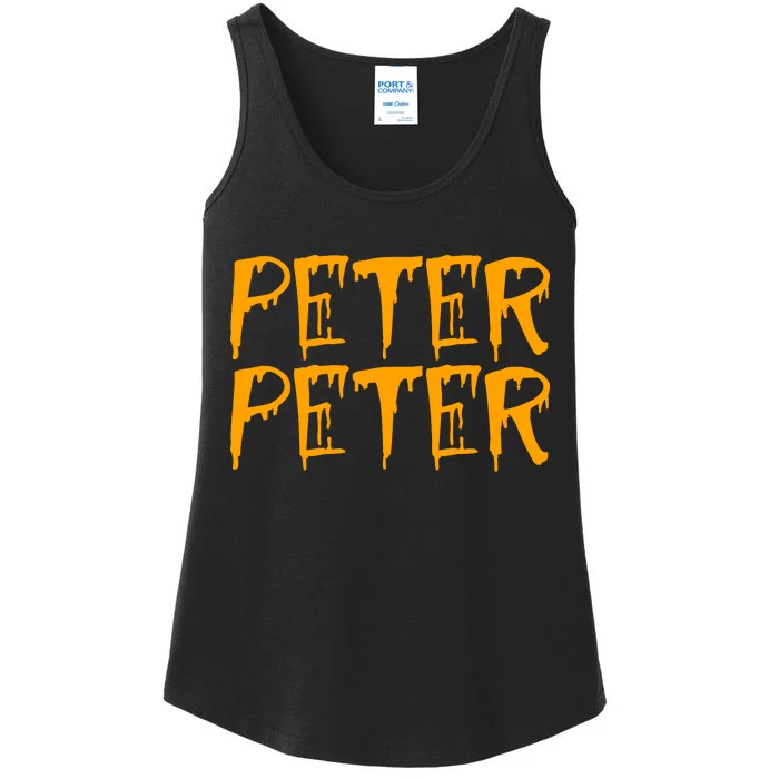 Peter Peter Pumpkin Eater Couples Halloween Costume Ladies Essential Tank