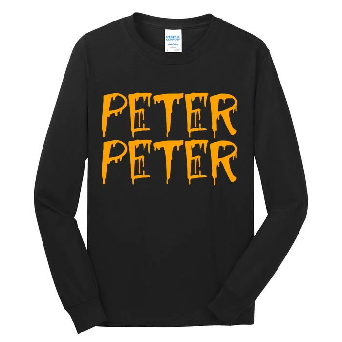 Peter Peter Pumpkin Eater Couples Halloween Costume Tall Long Sleeve T-Shirt