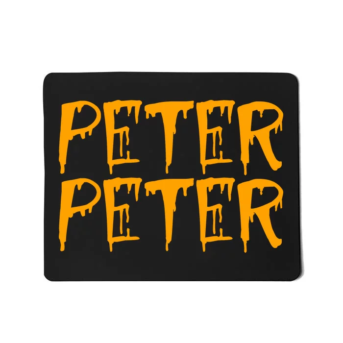 Peter Peter Pumpkin Eater Couples Halloween Costume Mousepad