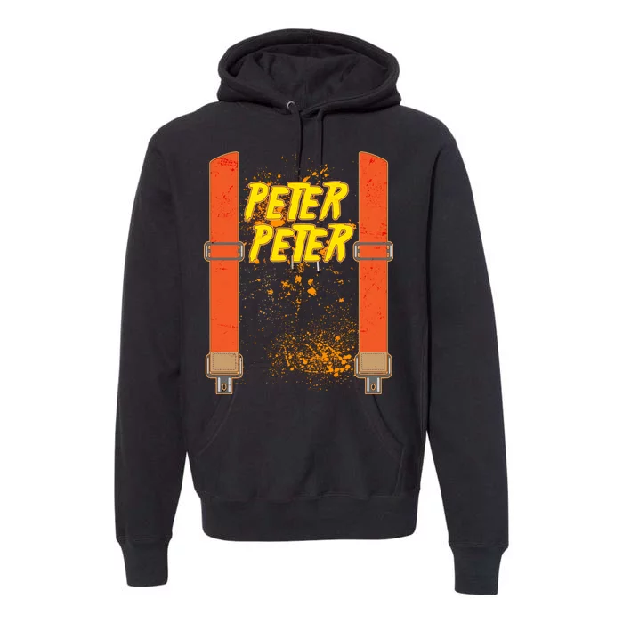 Peter Peter Pumpkin Eater Halloween Costume Premium Hoodie