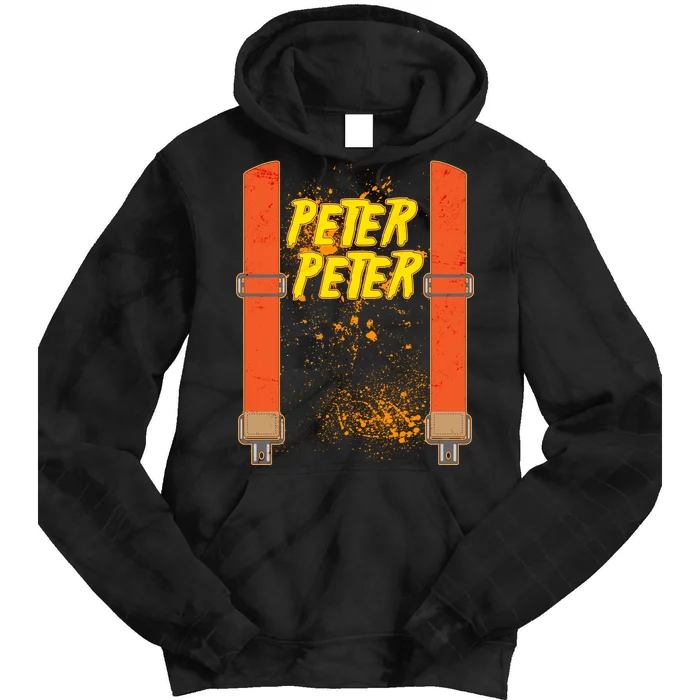 Peter Peter Pumpkin Eater Halloween Costume Tie Dye Hoodie