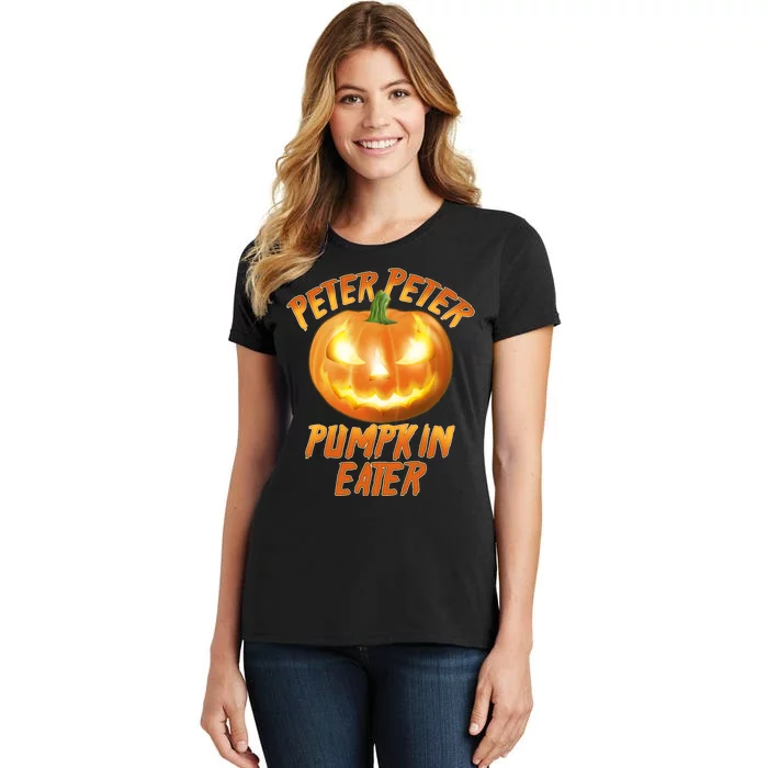 Peter Peter Pumpkin Eater Jack-o-lantern Women's T-Shirt