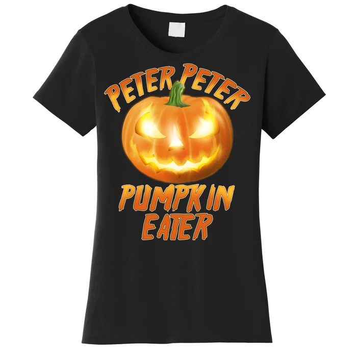 Peter Peter Pumpkin Eater Jack-o-lantern Women's T-Shirt