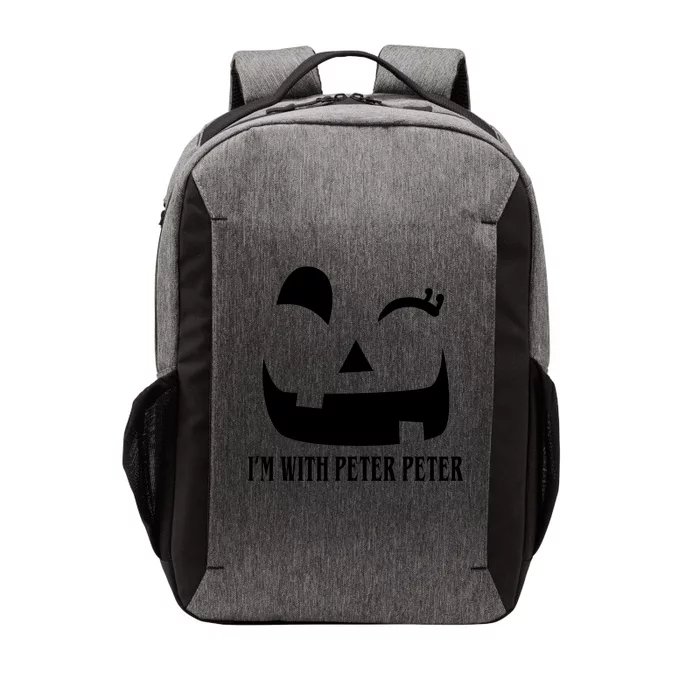 Peter Peter Pumpkin Eater Wife Couples Costume Vector Backpack