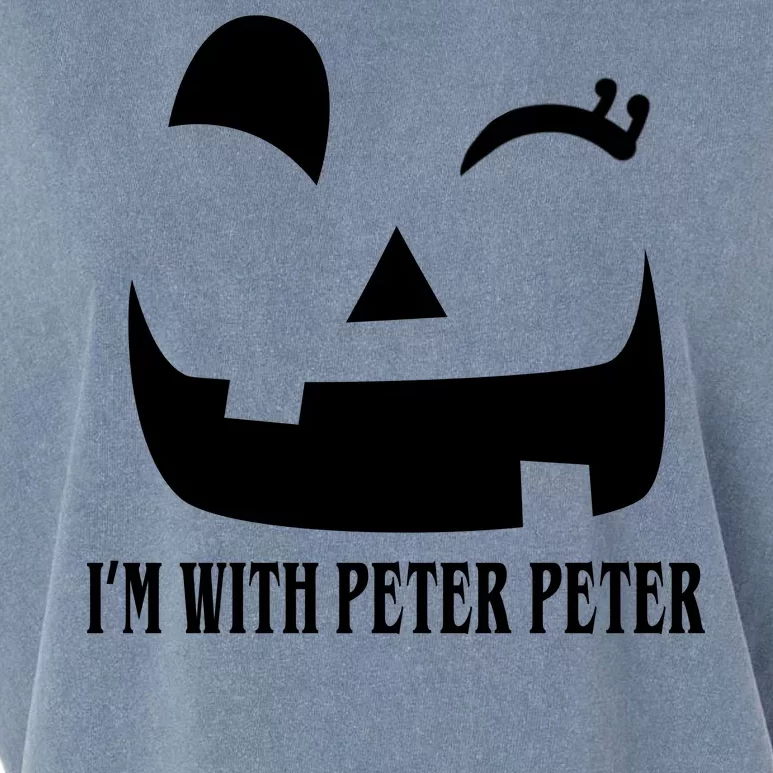 Peter Peter Pumpkin Eater Wife Couples Costume Garment-Dyed Women's Muscle Tee