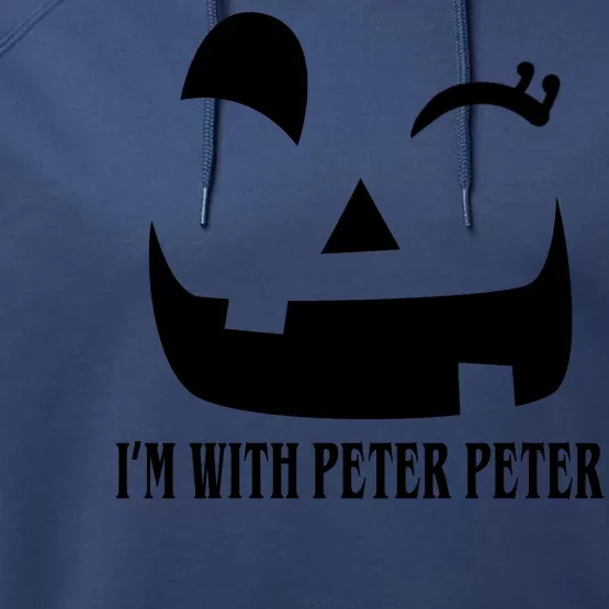 Peter Peter Pumpkin Eater Wife Couples Costume Performance Fleece Hoodie