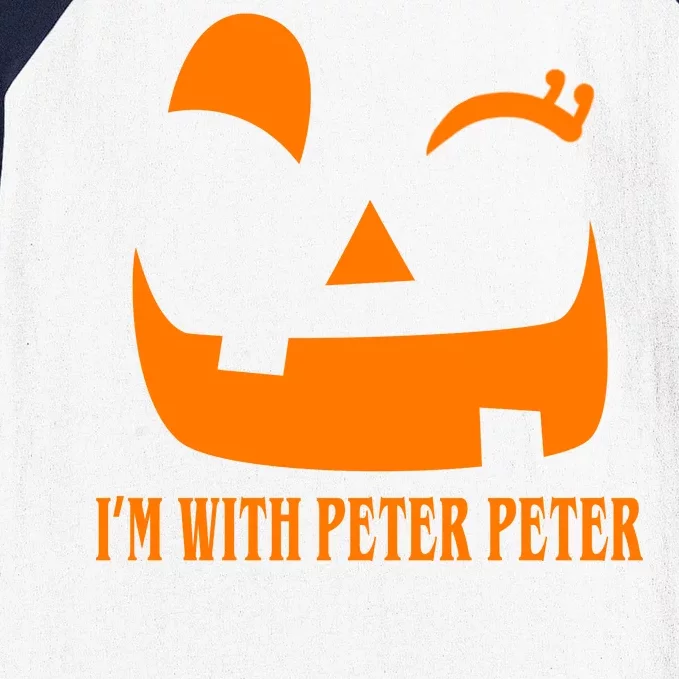 Peter Peter Pumpkin Eater Wife Couples Costume Baseball Sleeve Shirt