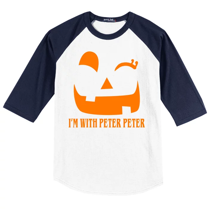 Peter Peter Pumpkin Eater Wife Couples Costume Baseball Sleeve Shirt