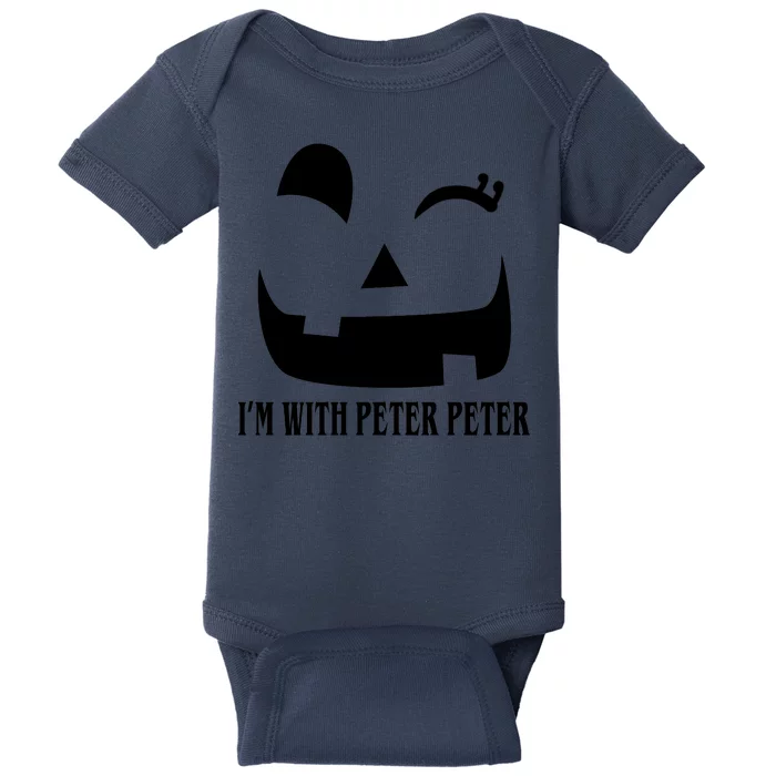 Peter Peter Pumpkin Eater Wife Couples Costume Baby Bodysuit