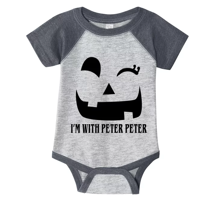 Peter Peter Pumpkin Eater Wife Couples Costume Infant Baby Jersey Bodysuit