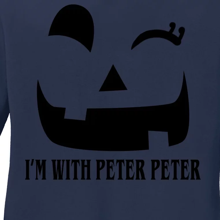 Peter Peter Pumpkin Eater Wife Couples Costume Ladies Long Sleeve Shirt