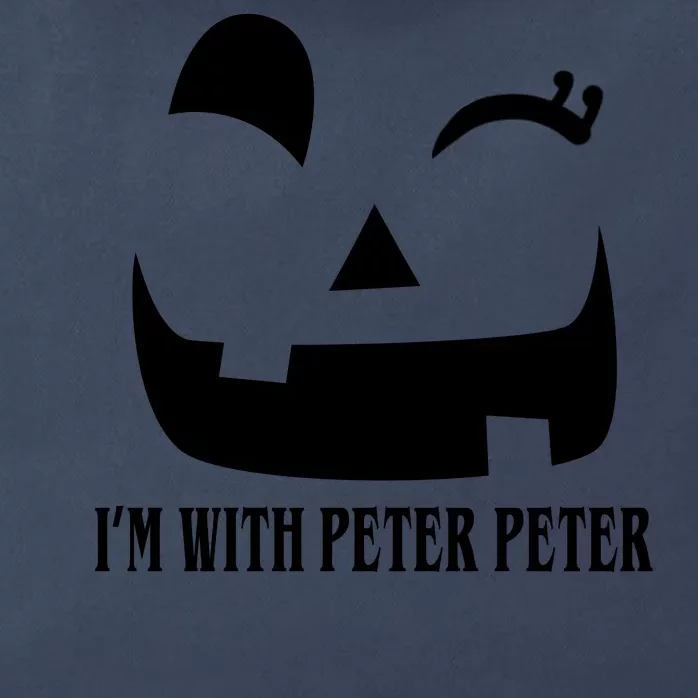 Peter Peter Pumpkin Eater Wife Couples Costume Zip Tote Bag