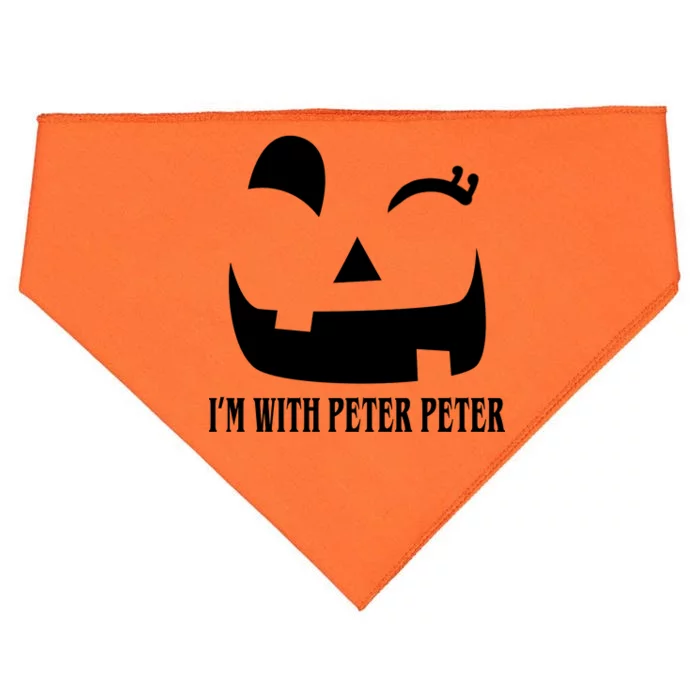 Peter Peter Pumpkin Eater Wife Couples Costume USA-Made Doggie Bandana