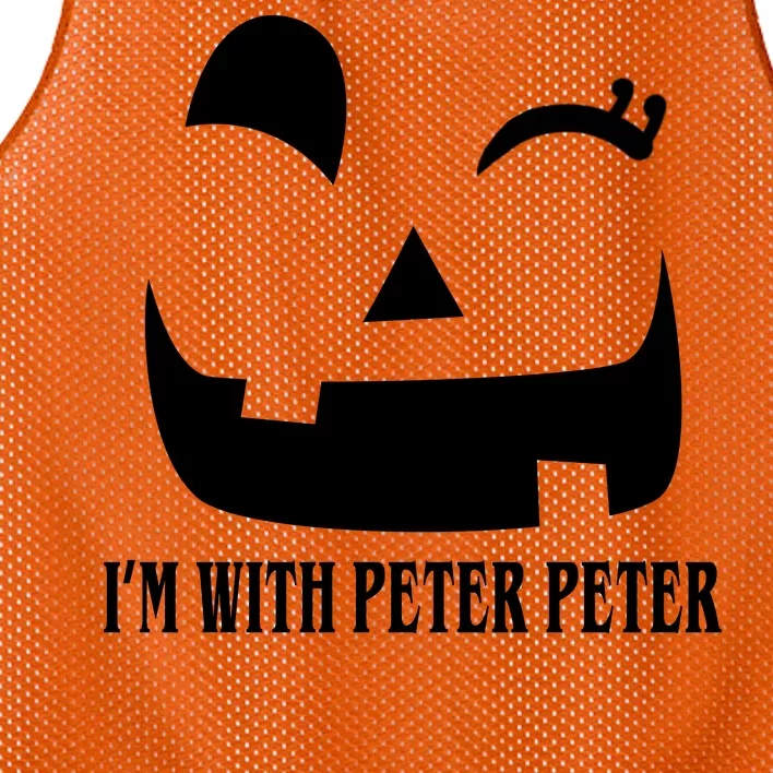 Peter Peter Pumpkin Eater Wife Couples Costume Mesh Reversible Basketball Jersey Tank