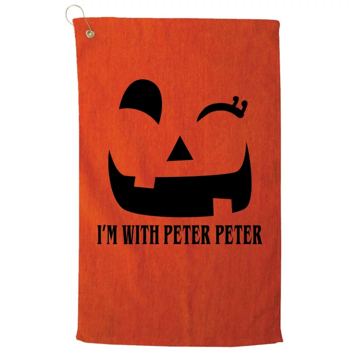 Peter Peter Pumpkin Eater Wife Couples Costume Platinum Collection Golf Towel