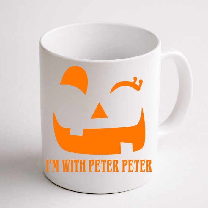 Peter Peter Pumpkin Eater Wife Couples Costume Front & Back Coffee Mug