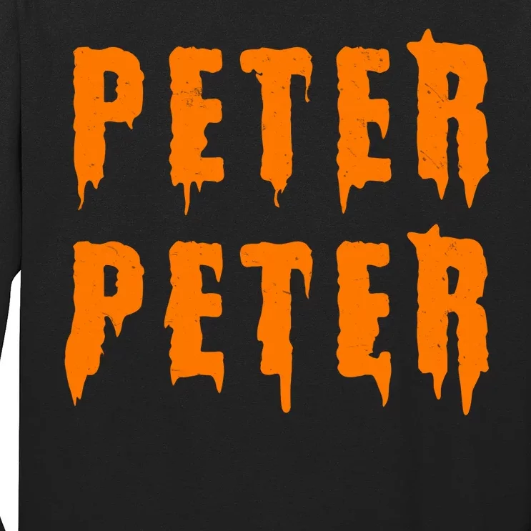 Peter Peter Spooky Halloween Funny Long Sleeve Shirt