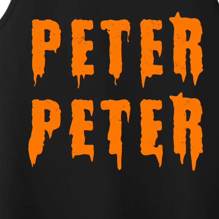 Peter Peter Spooky Halloween Funny Performance Tank