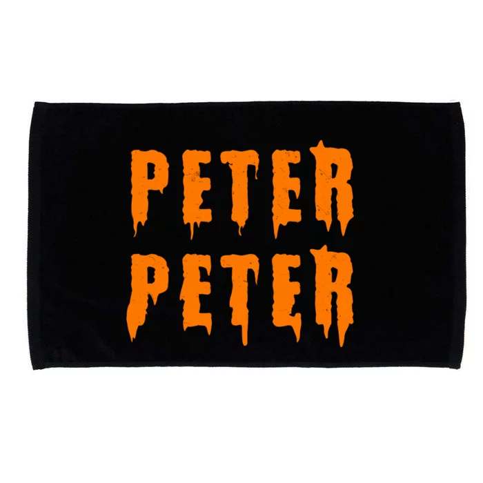 Peter Peter Spooky Halloween Funny Microfiber Hand Towel