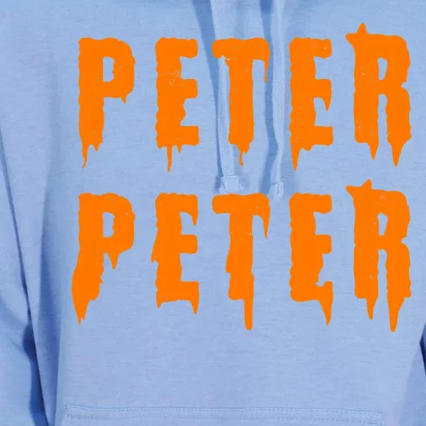 Peter Peter Spooky Halloween Funny Unisex Surf Hoodie