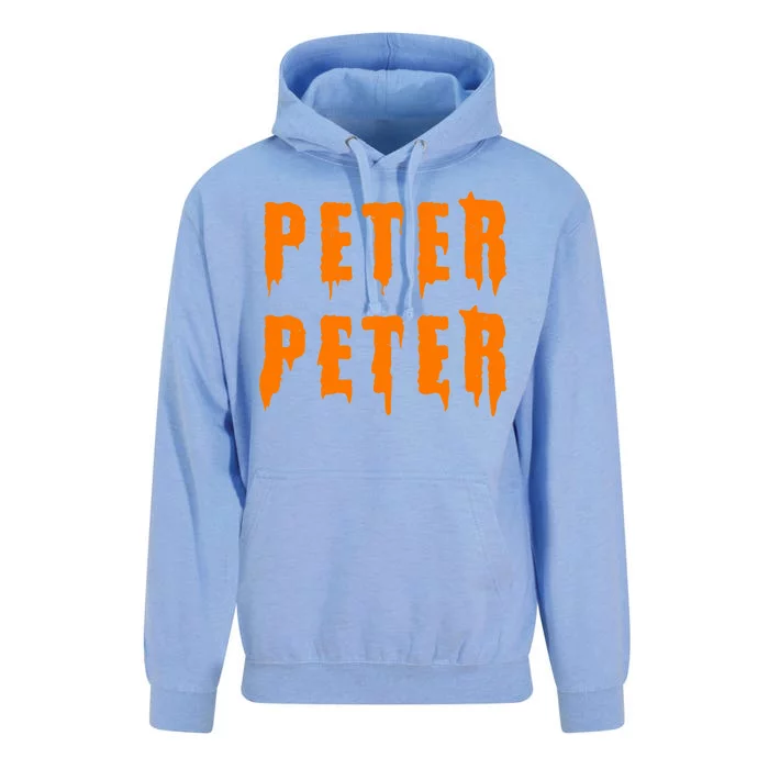 Peter Peter Spooky Halloween Funny Unisex Surf Hoodie