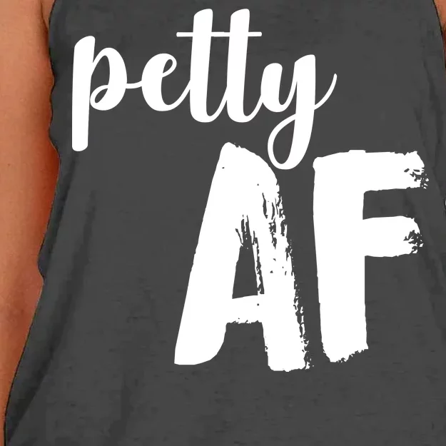 Petty AF Women's Knotted Racerback Tank