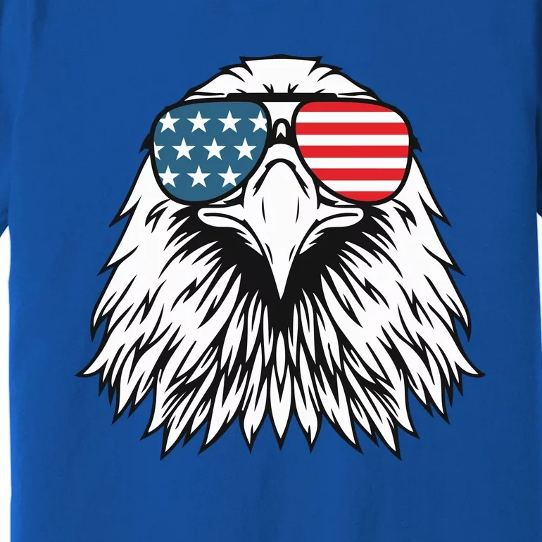 Patriotic Eagle USA Flag 4th Of July Premium T-Shirt