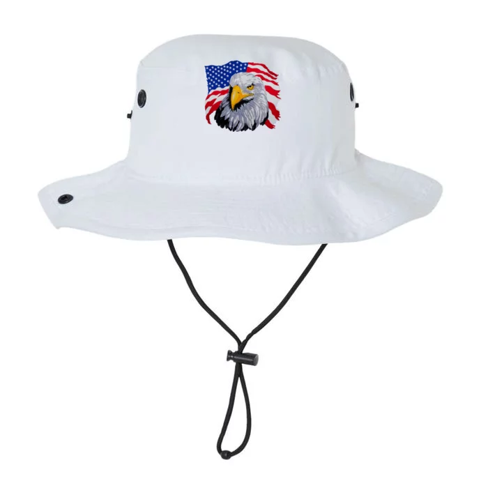 Patriotic Eagle USA American Flag Legacy Cool Fit Booney Bucket Hat