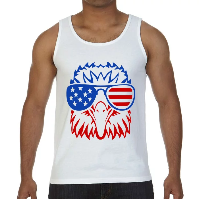 Patriotic Eagle USA American Flag Comfort Colors® Tank Top