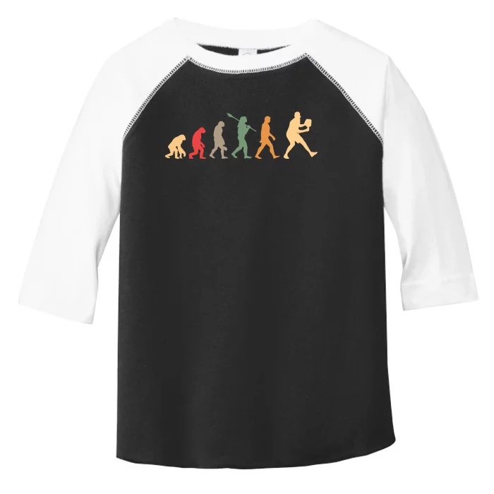 Pickleball Evolution Vintage Toddler Fine Jersey T-Shirt