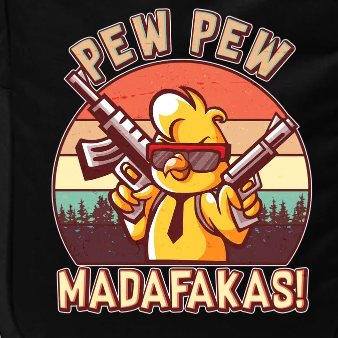 Pew Pew Madafakas Chick Chicken Impact Tech Backpack